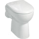 WC au sol à fond plat Geberit Renova, blanc, sortie waagrecht, L x H x P : 355x410x475mm