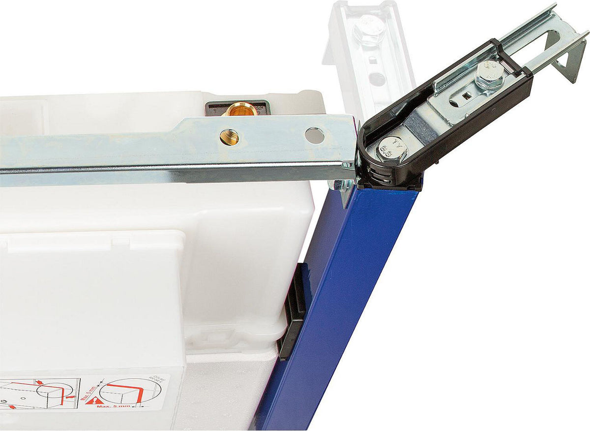 Élément WC Evenes Plus 1150 mm avec réservoir encastré 189, actionnement frontal
