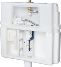 Élément WC Evenes Plus 1150 mm avec réservoir encastré 189, actionnement frontal