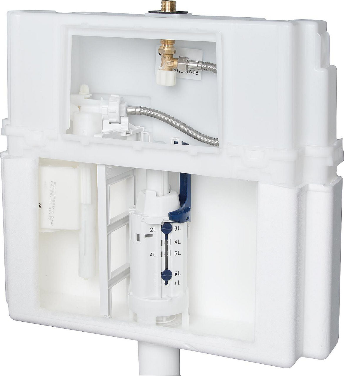 Élément WC Evenes Plus 1150 mm avec réservoir encastré 189, actionnement frontal
