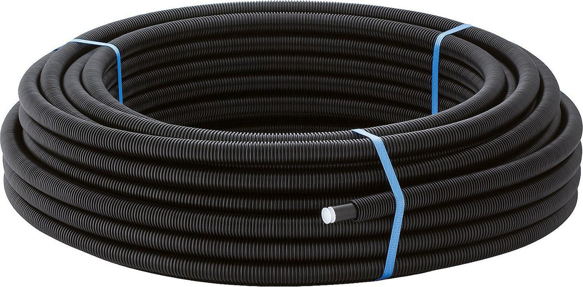 Tube multicouche métallique Geberit Mepla avec tube de protection, prégainé en couronne