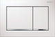 Plaque de commande Geberit Omega 20 Square, rinçage à 2 quantités