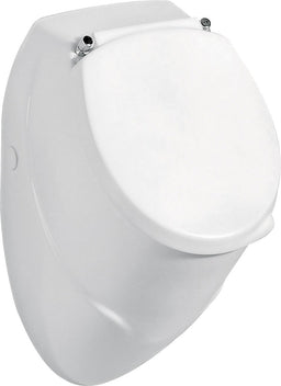 Urinoir evenes EDU, kit complet alimentation par l'arrière, 310×525×320 mm, céramique blanche