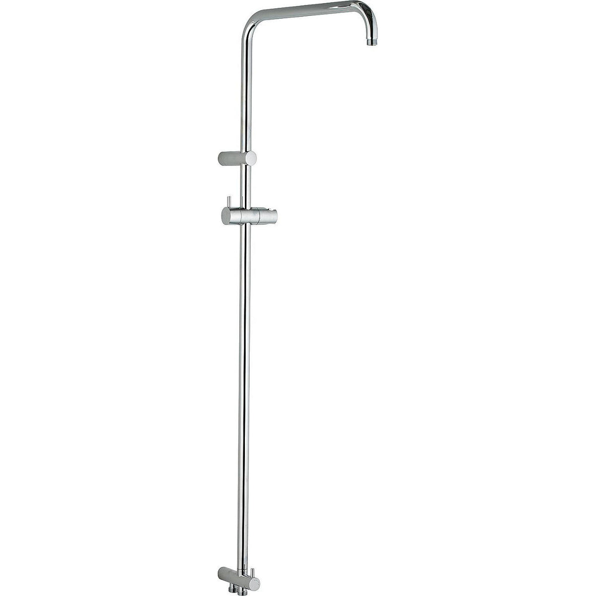 Shower column with slider and diverter, height 1115 mm, projection 370 mm, chrome