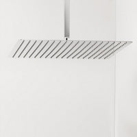 Pomme de douche Rumba, Inox poli, ronde
