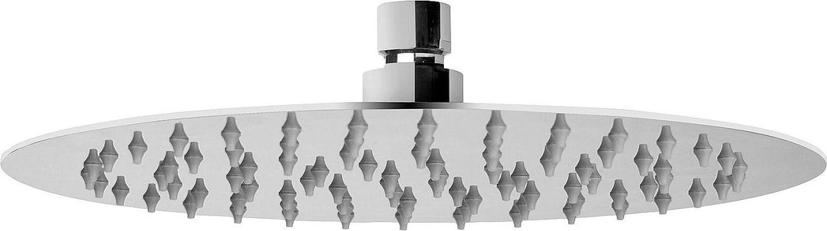 Pomme de douche Rumba, Inox poli, ronde