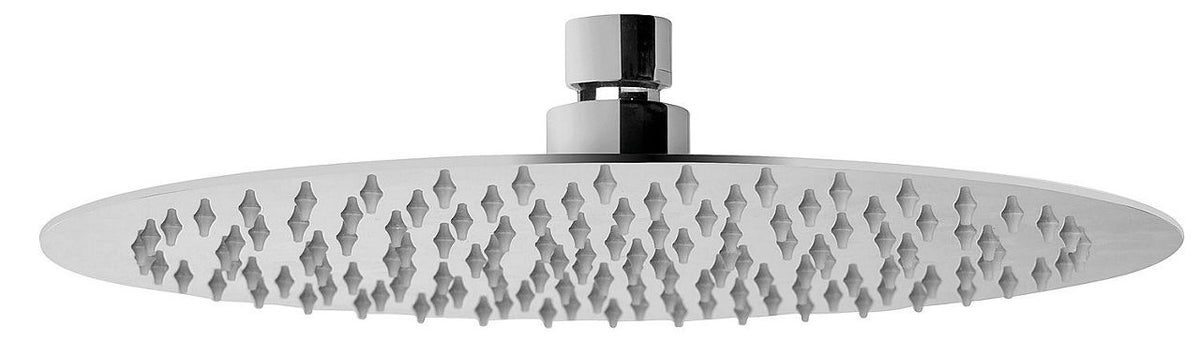 Pomme de douche Rumba, Inox poli, ronde