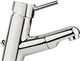 Mitigeur de lavabo Evenes Salsa saillie 135mm chromé avec douchette extractible