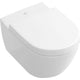 WC suspendu V+B Subway 2.0, sortie waagrecht, 375x565mm, blanc