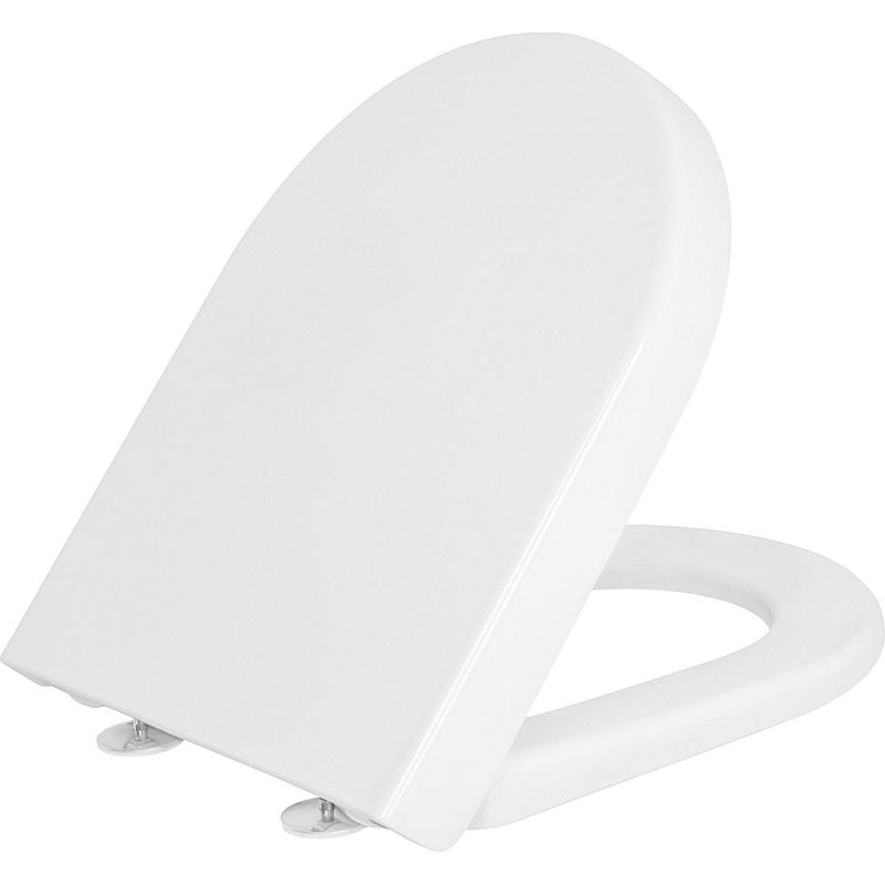 Abattant WC V+B Subway 2.0, fermeture douce, avec Quick Release, charnière inox