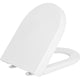 Abattant WC V+B Subway 2.0 standard avec Quick Release, charnière inox