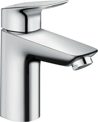Mitigeur de lavabo Hansgrohe Logis 100 saillie 108 mm chromé
