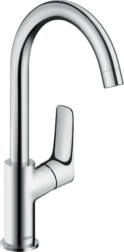 Mitigeur de lavabo Hansgrohe Logis 210 saillie 154 mm chromé