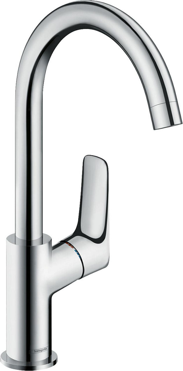 Mitigeur de lavabo Hansgrohe Logis 210 saillie 154 mm chromé
