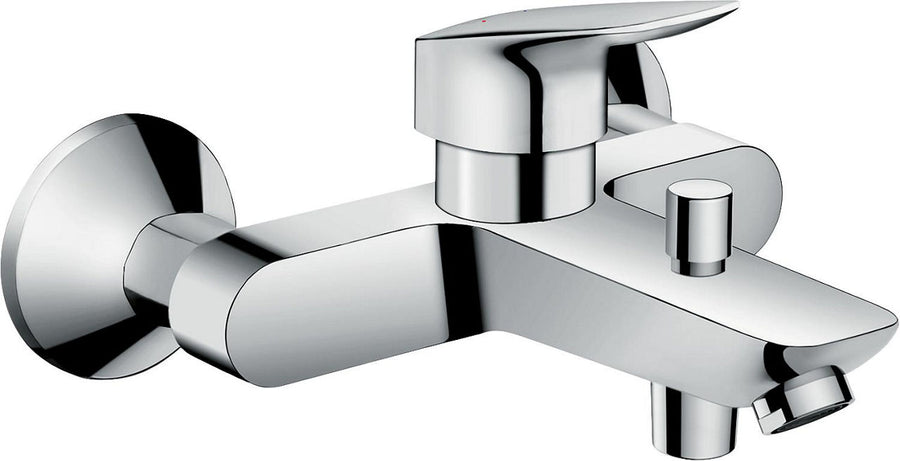 Mitigeur bain/douche apparent Hansgrohe Logis saillie 194 mm