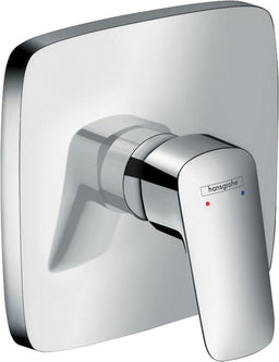 Mitigeur douche encastré Hansgrohe Logis rosace 155x155 mm chromé