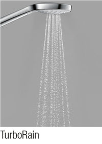 Douchette Hansgrohe Croma Select S Vario 3 jets Ø 110 mm blanc/chrome