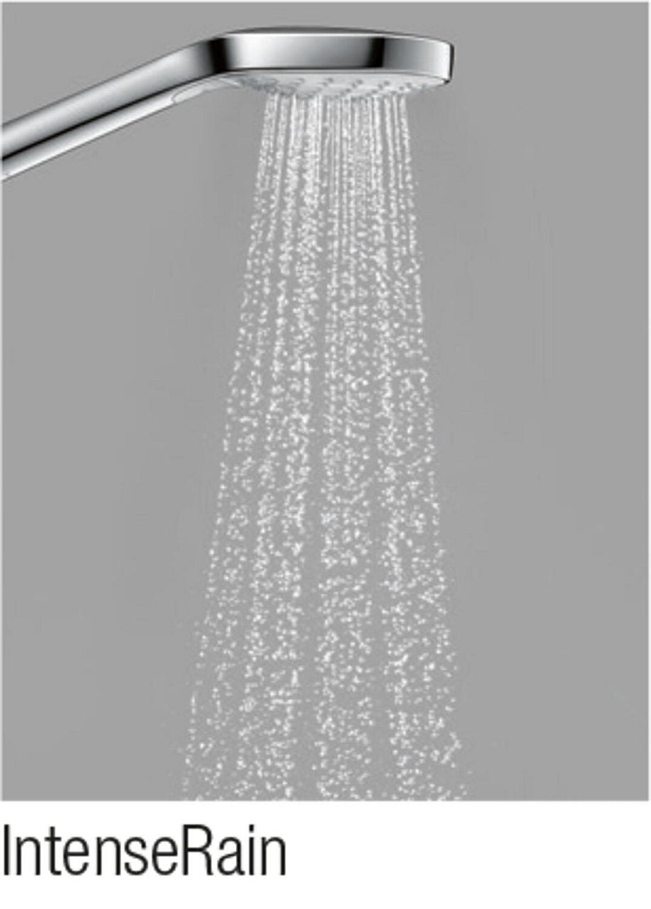 Douchette Hansgrohe Croma Select S Vario 3 jets Ø 110 mm blanc/chrome