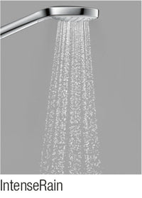 Hansgrohe Croma Select E Vario Handbrause 3 Strahlarten Ø 110 mm weiß/chrom