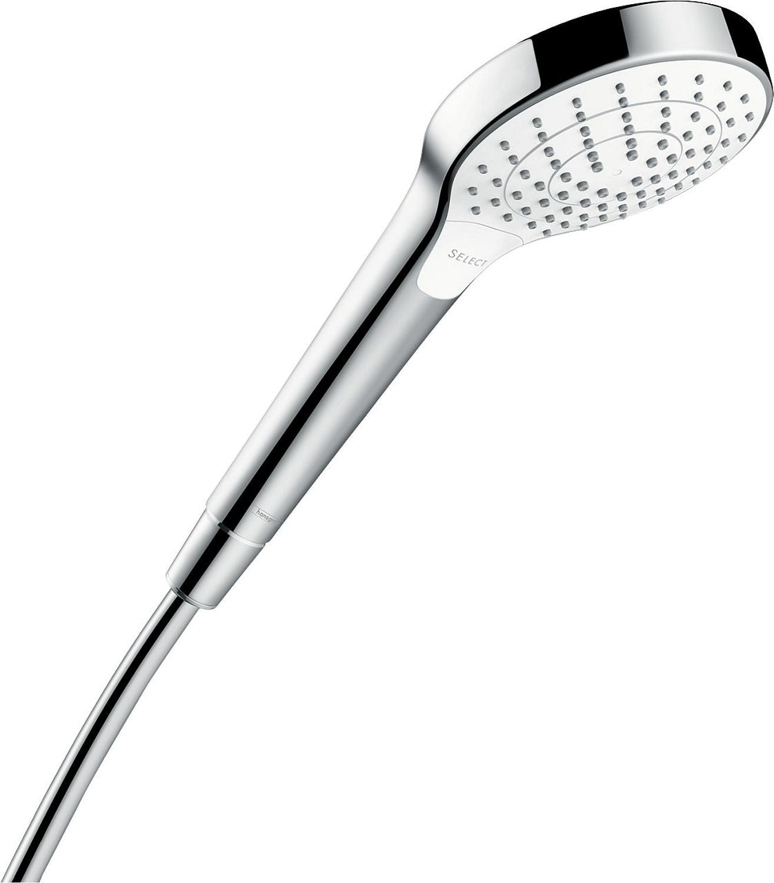 Douchette Hansgrohe Croma Select S Vario 3 jets Ø 110 mm blanc/chrome