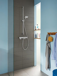 Hansgrohe Croma Select E Vario Handbrause 3 Strahlarten Ø 110 mm weiß/chrom
