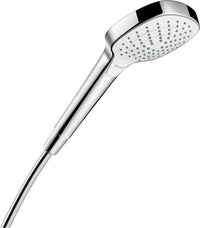 Hansgrohe Croma Select E Vario Handbrause 3 Strahlarten Ø 110 mm weiß/chrom