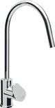 Mitigeur d'évier Enove bec pivotant saillie 205 mm chromé