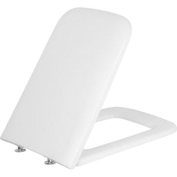 Abattant WC Geberit ICon Square blanc, fermeture douce fixation par le dessus