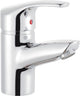 Mitigeur de lavabo Heinrich Schulte Ascona saillie 105 mm chromé