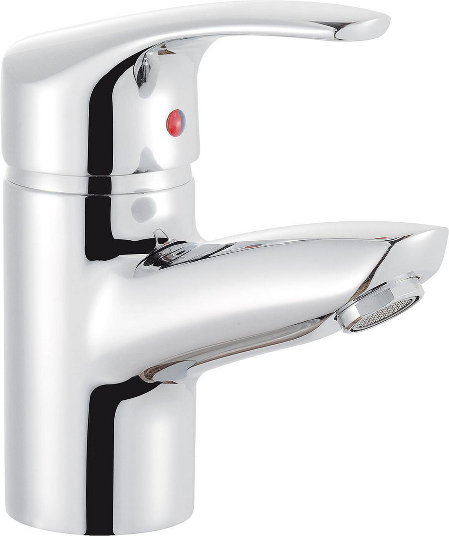 Mitigeur de lavabo Heinrich Schulte Ascona saillie 105 mm chromé