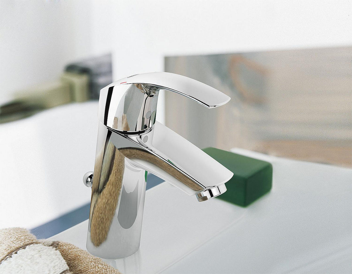 Mitigeur de lavabo Grohe Eurosmart saillie 106mm chromé