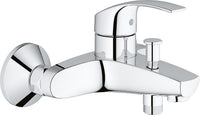 Mitigeur bain/douche apparent Grohe Eurosmart saillie 161 mm chromé