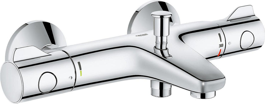 Thermostatique bain-douche apparent Grohe Grohtherm 800 saillie 168 mm