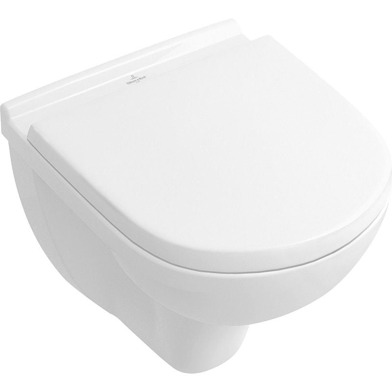 Pack combiné V+B O.Novo WC suspendu à fond creux compact + WC- abattant softclose,blanc