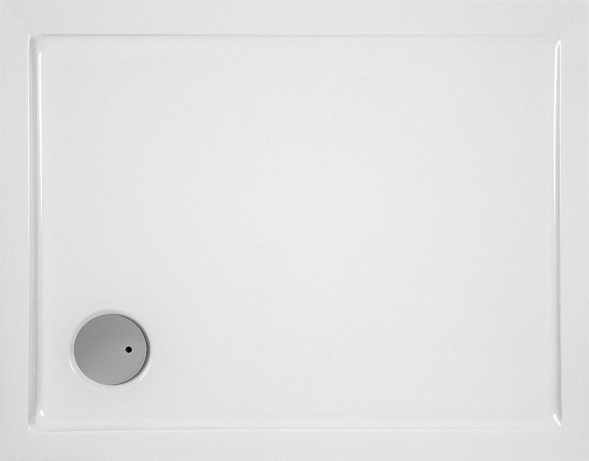 Receveur de douche EVREN rectangulaire acrylique blanc