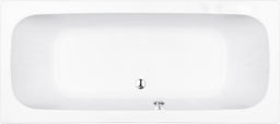 Baignoire Duo EDEM 1800x435x800 mm contenu 240 l acrylique, blanc