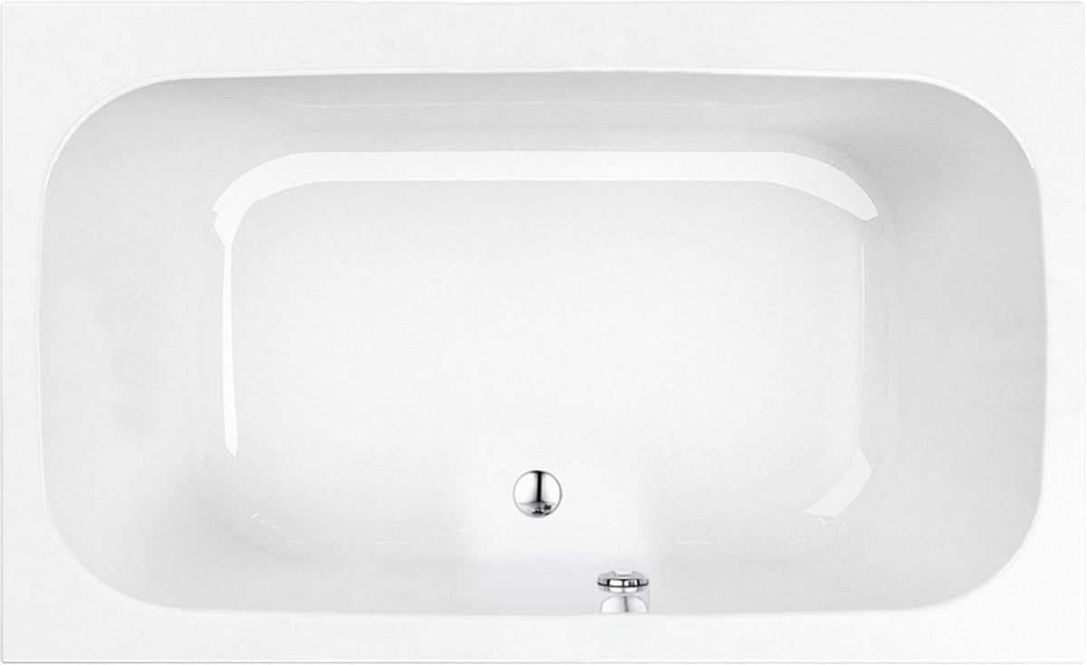 Baignoire Duo EDEM 1800x435x800 mm contenu 240 l acrylique, blanc