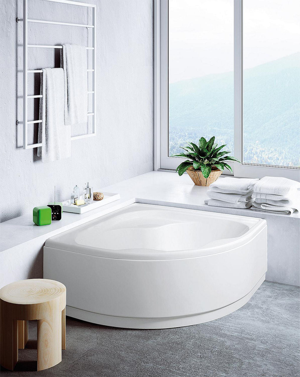 Baignoire d'angle Ember