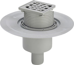 Écoulement Receveur Viega 4926 DN50 Plastique gris
