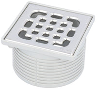 Support Viega 4934.1 100x100mm cadre en plastique gris