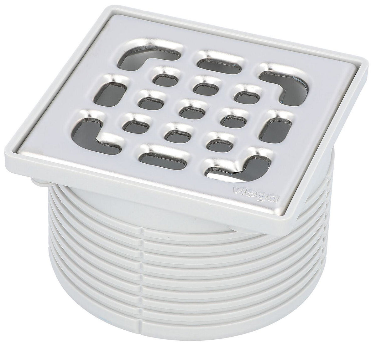 Support Viega 4934.1 100x100mm cadre en plastique gris