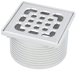 Support Viega 4934.1 100x100mm cadre en plastique gris