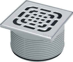 Support Viega 49222.5 acier inoxydable 150x150 mm plastique gris