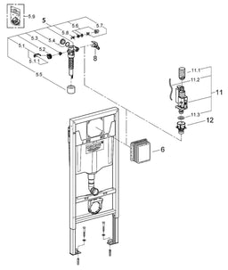 Paquet de révision Grohe 66791 Réf. 66791000