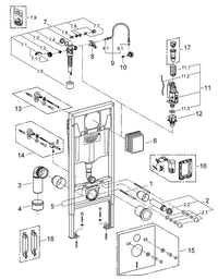 Paquet de révision Grohe 66791 Réf. 66791000