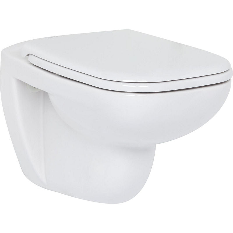 WC suspendu Duravit D-Code 545 mm fond creux, blanc