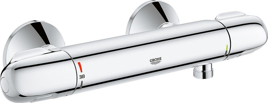 Thermostatique douche apparent Grohe Grohtherm 1000 chromé