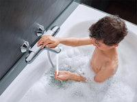 Thermostatique bain-douche apparent Grohe Grohtherm 1000 chromé