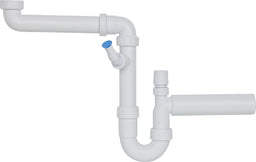 Siphon gain de place avec soupape anti-vide Otto Haas DN 40