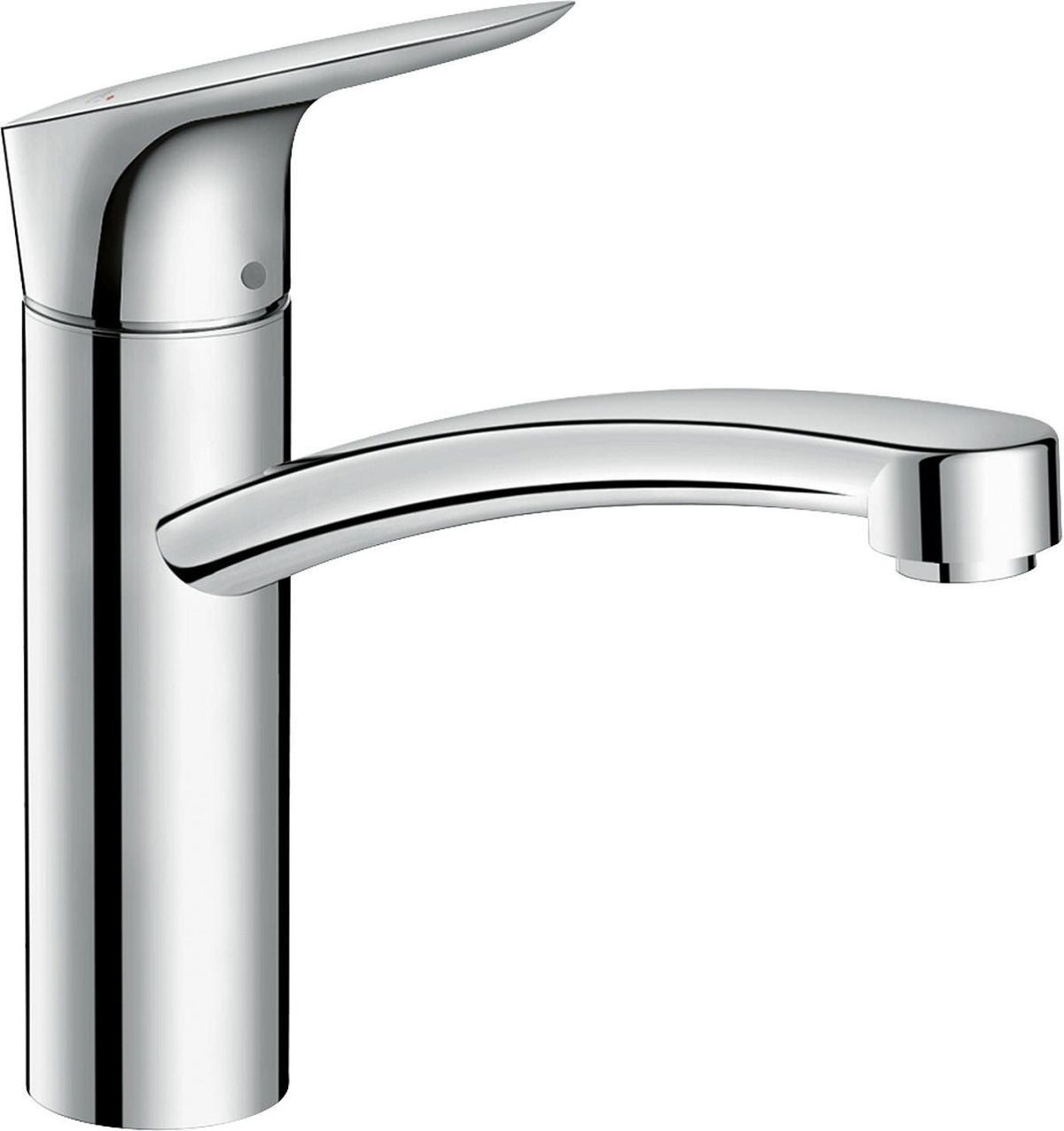 Mitigeur d'évier Hansgrohe Logis 160 bec pivotant saillie 220 mm chrome